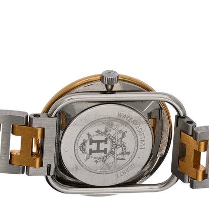 Hermes Stainless Steel 30mm Arceau Clipper Quartz Watch Gold 4 of 4
