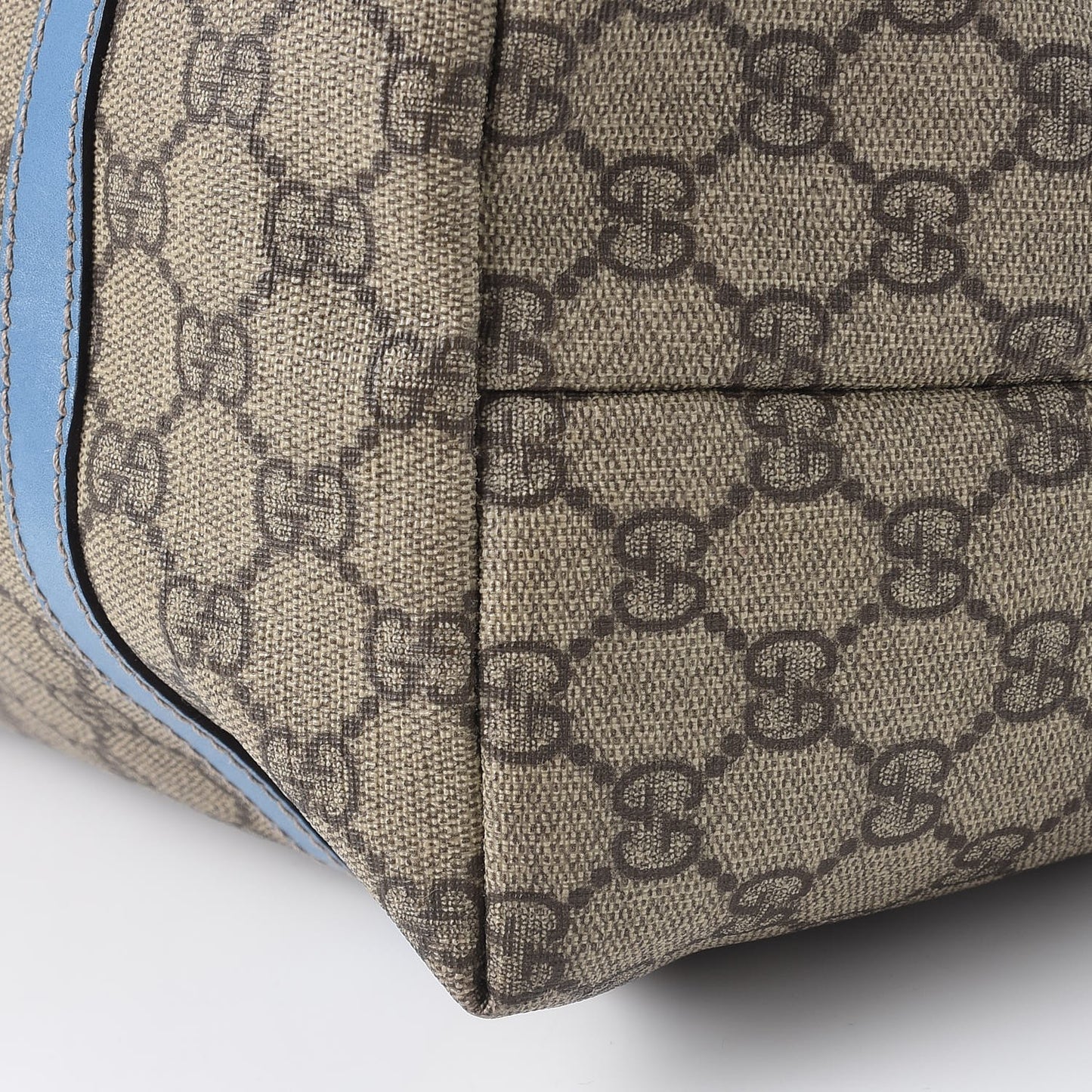 GG Plus Monogram Medium Joy Tote Light Blue