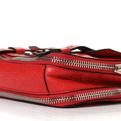 Proenza Schouler Crinkled Calfskin PS1 Mini Zip Crossbody Red 9 of 9