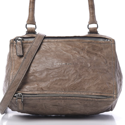 Givenchy Tumbled Sheepskin Small Pandora Charcoal 10 of 10