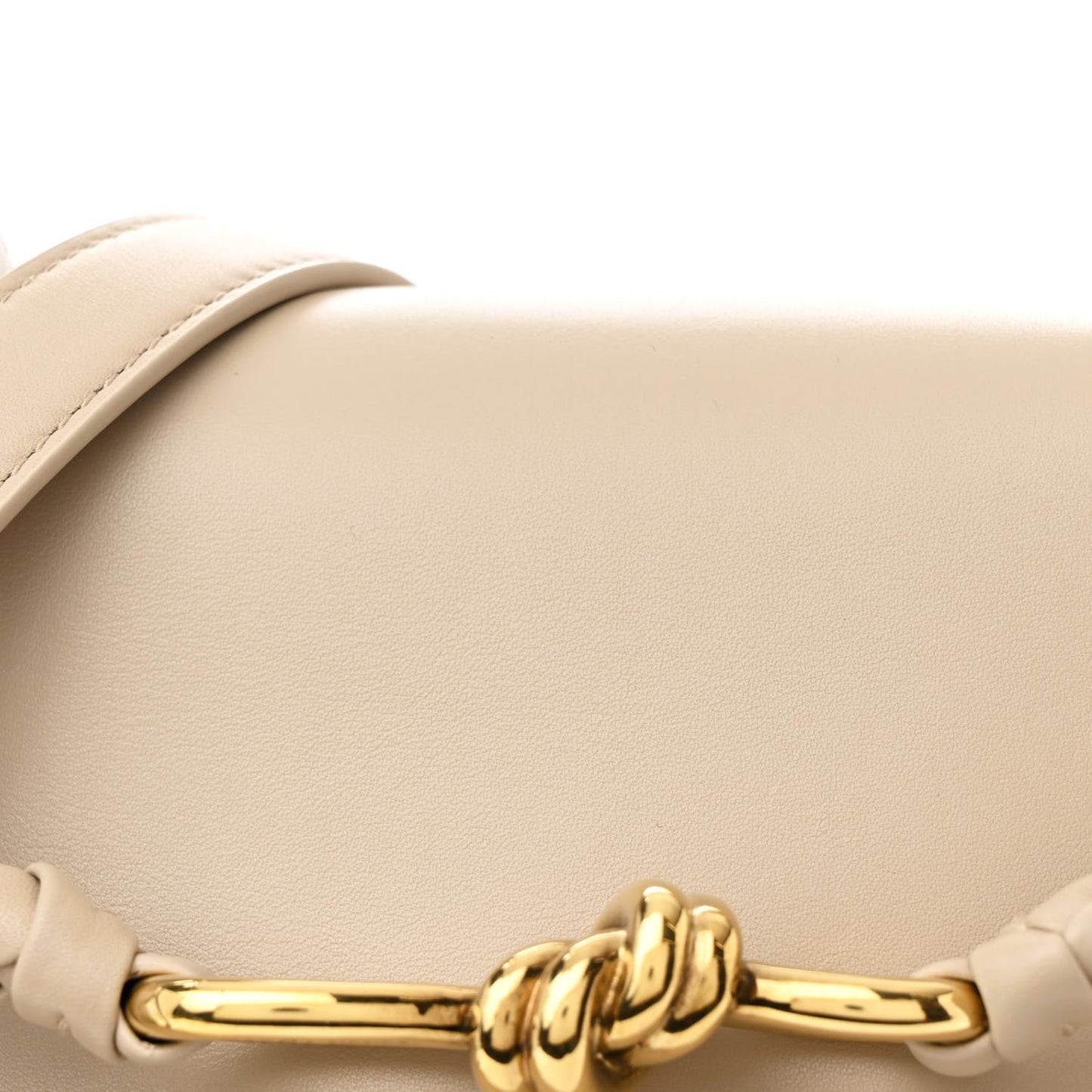 Silky Calfskin Medium Ciao Ciao Ecru