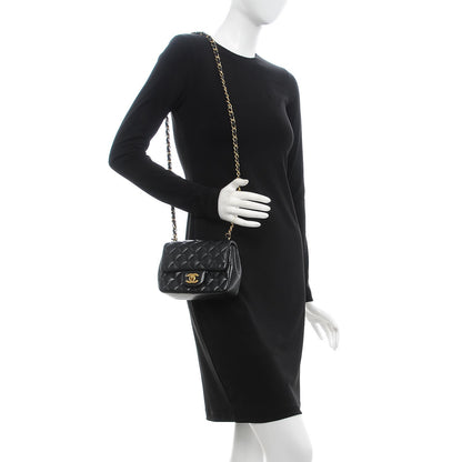Chanel Caviar Quilted Mini Square Flap Black 2 of 8