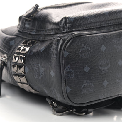 MCM Visetos Side Stud X-Mini Stark Bebe Boo Backpack Black 5 of 8
