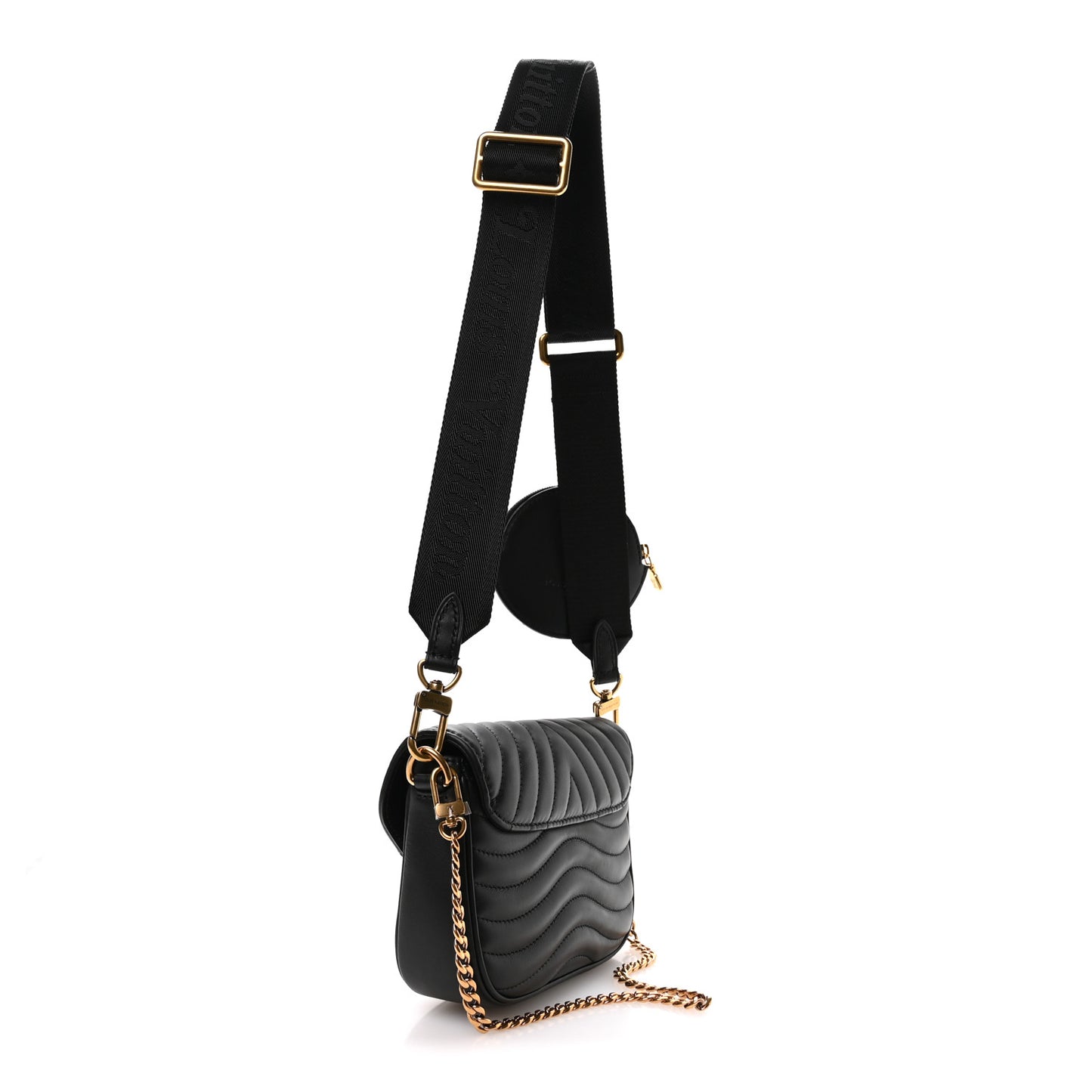 Calfskin New Wave Multi Pochette Black