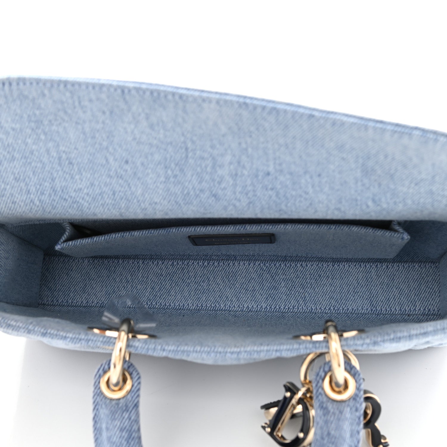 Christian Dior Denim Macrocannage Lady D-Joy Blue 5 of 8