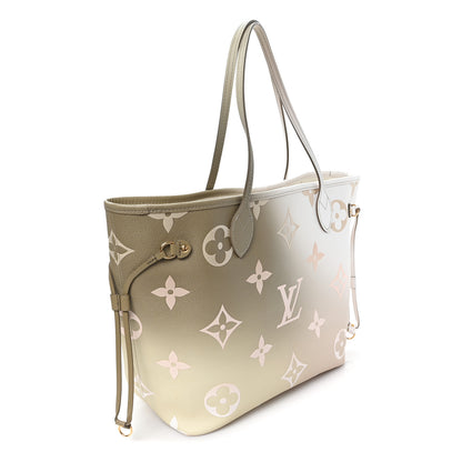 Louis Vuitton Monogram Giant Spring In The City Neverfull MM Sunset Kaki 4 of 10