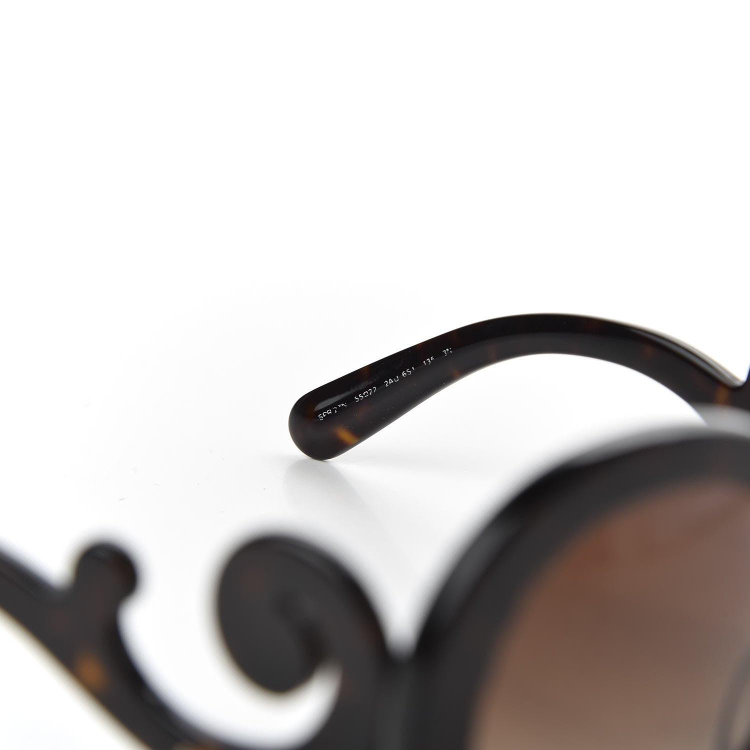 Prada Baroque Sunglasses SPR 27N Tortoise 6 of 7