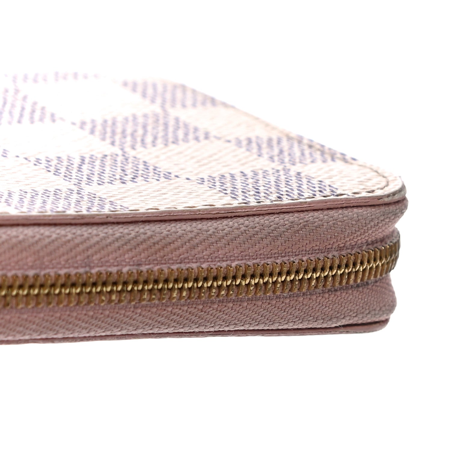 Louis Vuitton Damier Azur Zippy Coin Purse Rose Ballerine 11 of 12