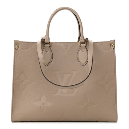 Louis Vuitton Empreinte Monogram Giant Onthego MM Tourterelle 1 of 9