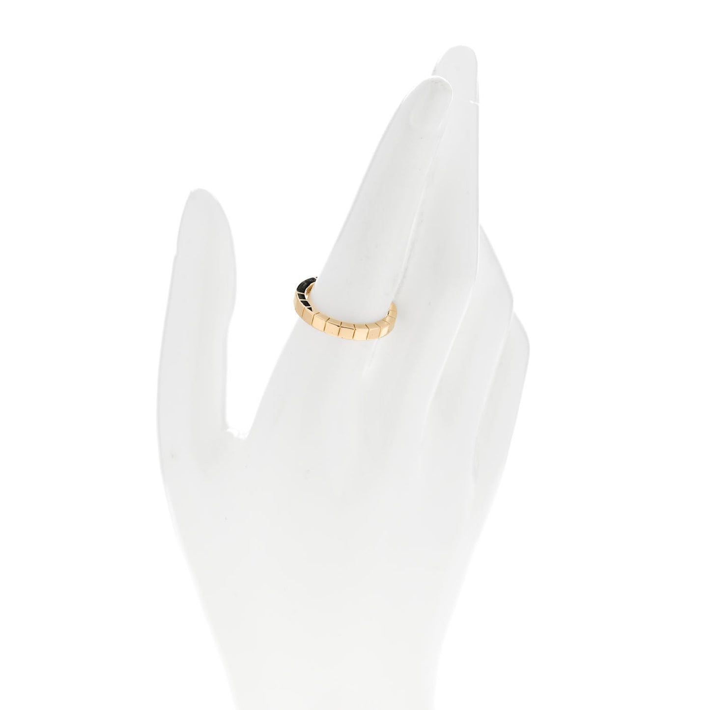 18K Yellow Gold 3mm Lanieres Ring 57 8