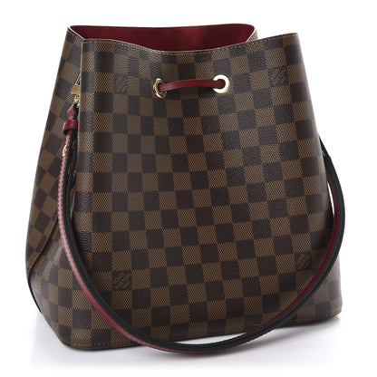 Louis Vuitton Damier Ebene Neonoe MM Cherry Berry 3 of 9