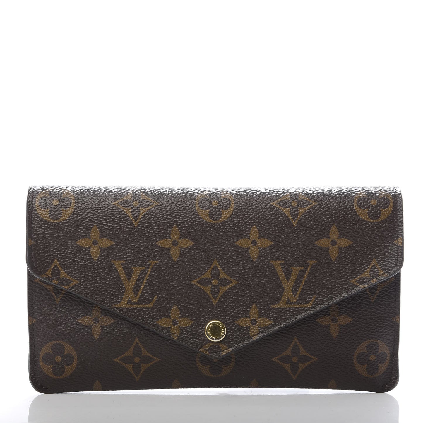 Monogram Jeanne Wallet Rose Ballerine