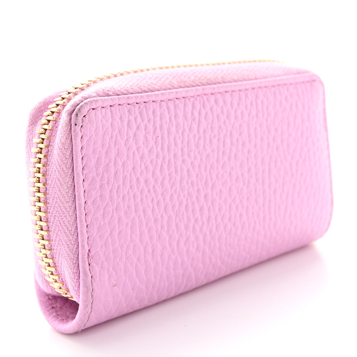 Dollar Calfskin Bosco Zip Around Key Case Malva