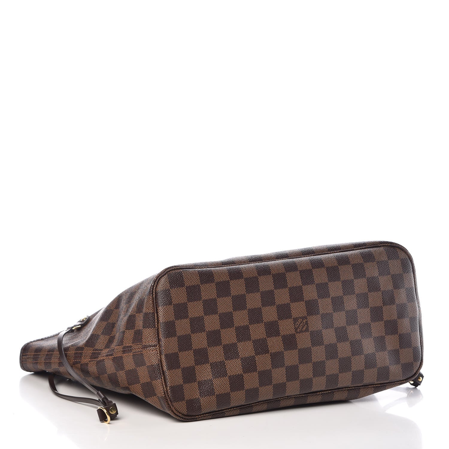 Louis Vuitton Damier Ebene Neo Neverfull MM Rose Ballerine 4 of 14