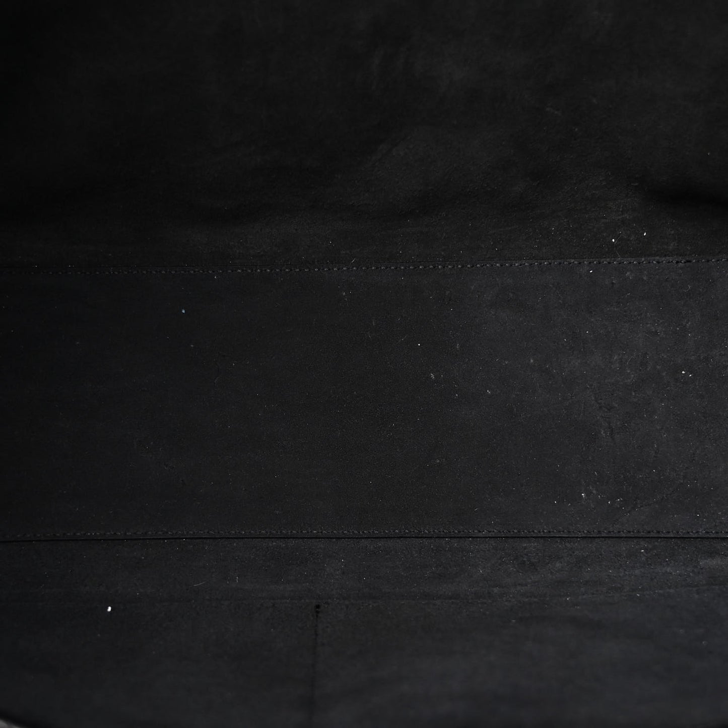 Grained Calfskin Rockstud Shoulder Tote Black