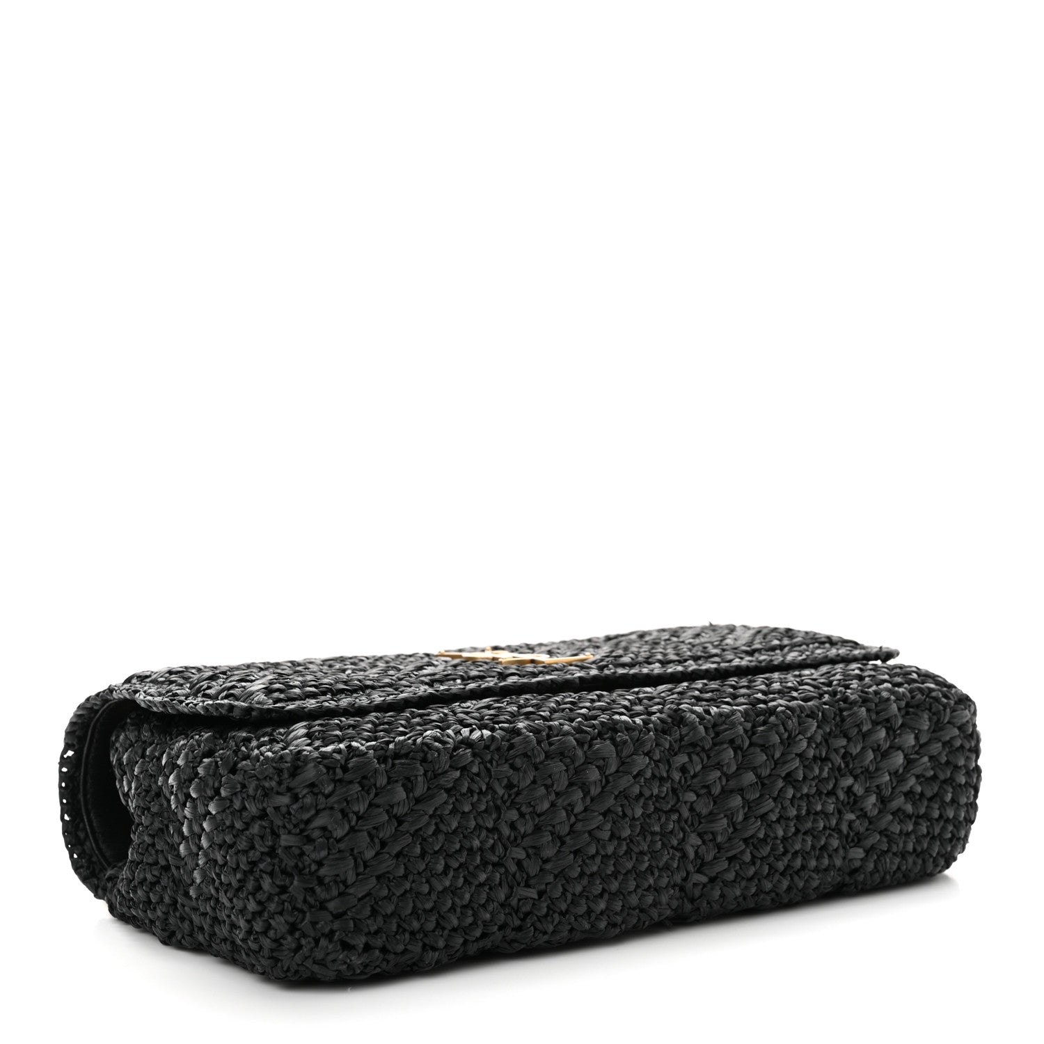 Saint Laurent Raffia Monogram Medium Jamie Black 4 of 11