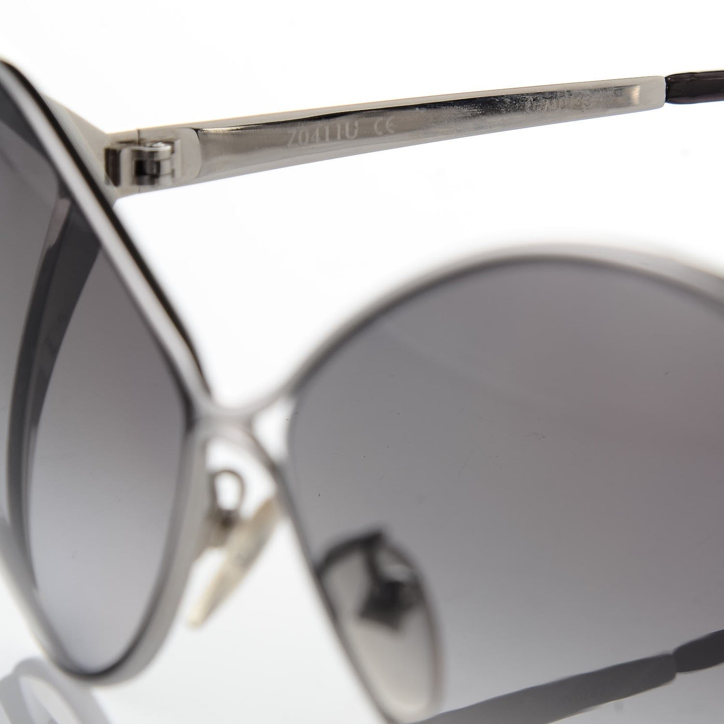 Laurel Round Sunglasses Z0411U Silver