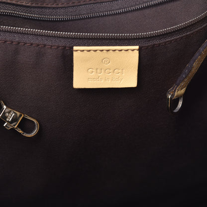 Gucci Monogram Large D Gold Hobo Beige 6 of 9