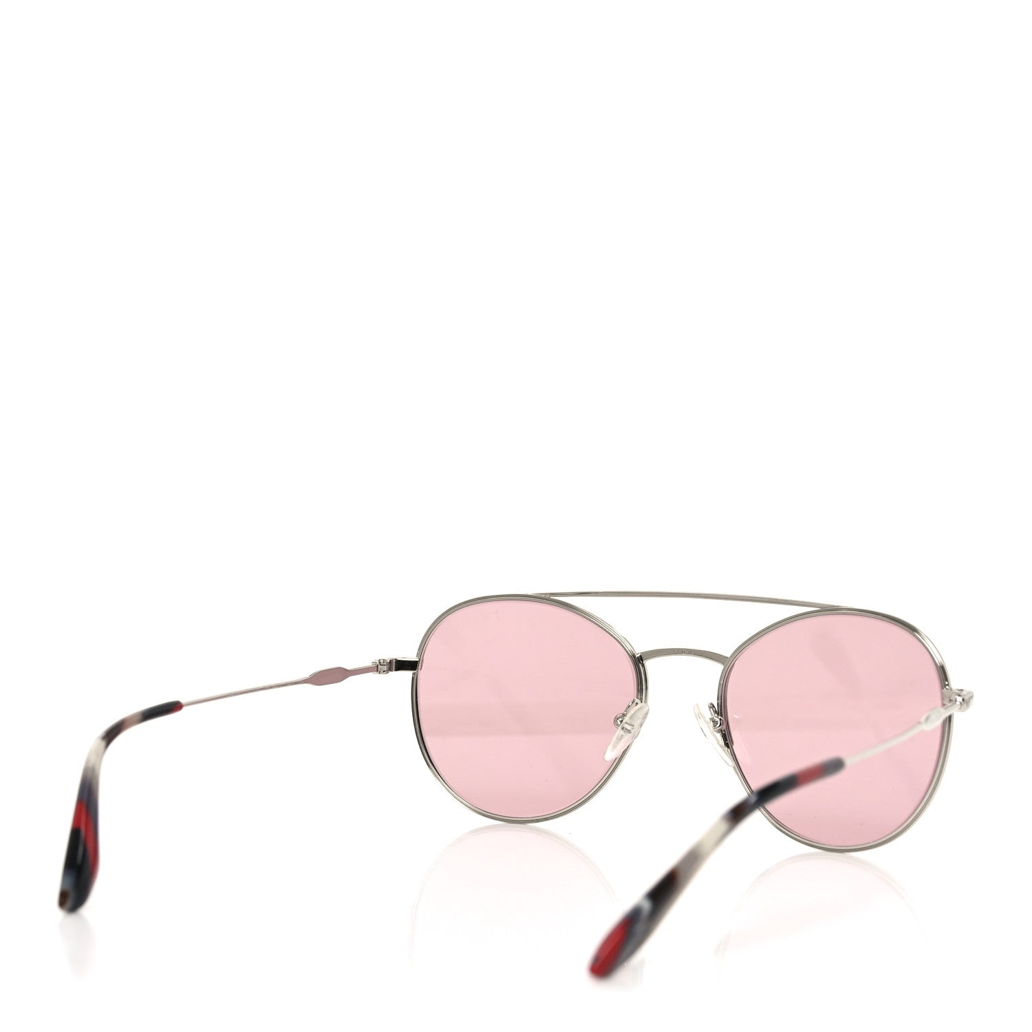 Prada Round Sunglasses VPR 55U Rosa Silver 4 of 6