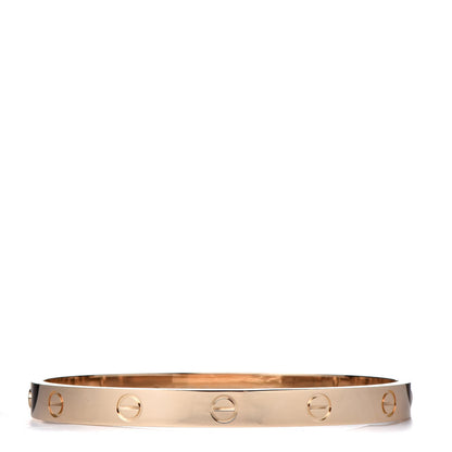 Cartier 18K Yellow Gold LOVE Bracelet 18 1 of 6