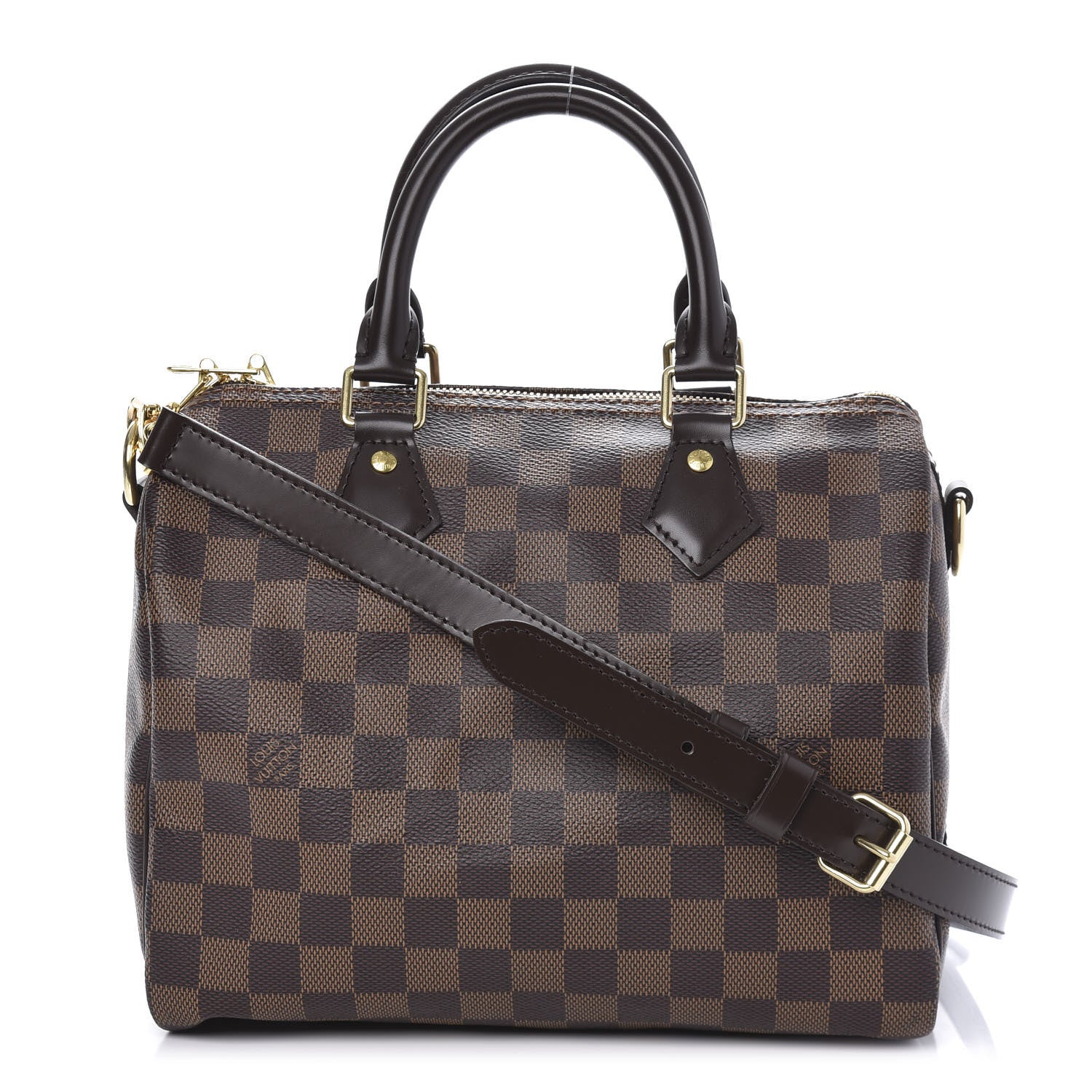 Louis Vuitton Damier Ebene Speedy Bandouliere 25 1 of 11