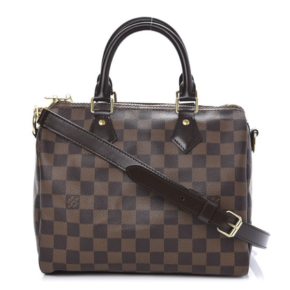Louis Vuitton Damier Ebene Speedy Bandouliere 25 1 of 11