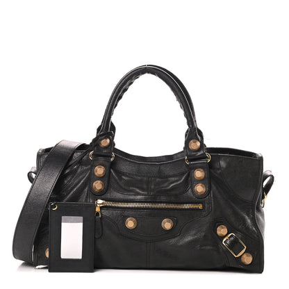 Balenciaga Agneau Giant 21 Gold Hardware Part Time Black 1 of 19