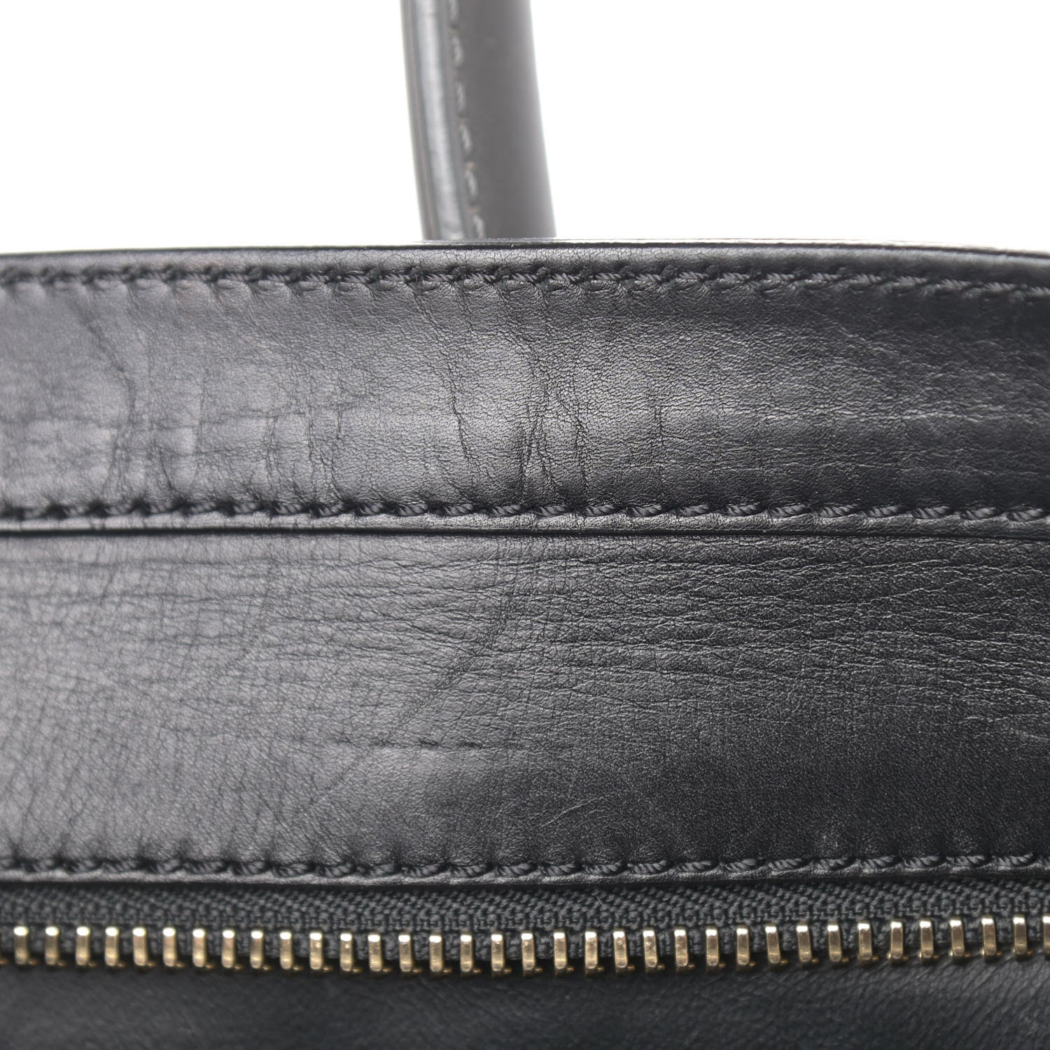 Celine Smooth Calfskin Mini Bi-Color Luggage Forest Black 14 of 22