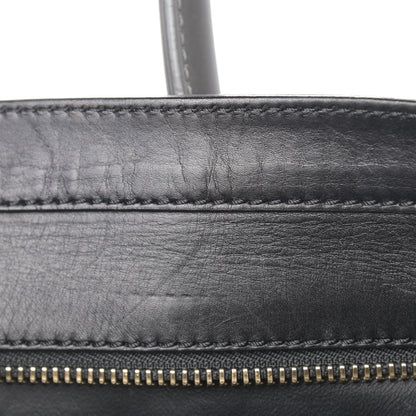 Celine Smooth Calfskin Mini Bi-Color Luggage Forest Black 14 of 22