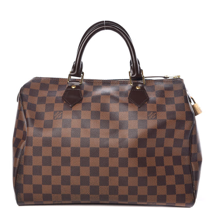Louis Vuitton Damier Ebene Speedy 30 1 of 21