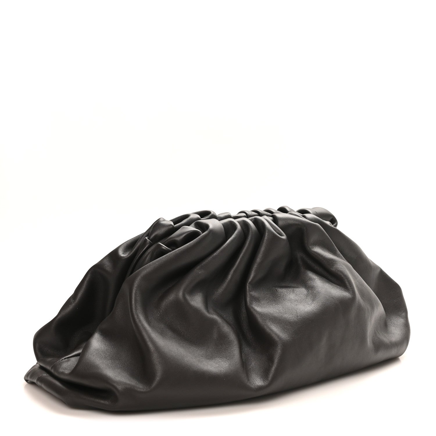 Bottega Veneta Smooth Butter Calf The Pouch Oversized Clutch Fondant 3 of 9