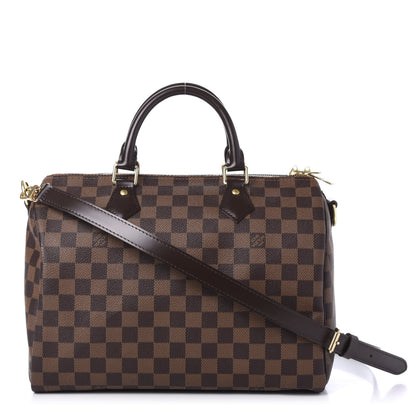 Louis Vuitton Damier Ebene Speedy Bandouliere 30 1 of 10