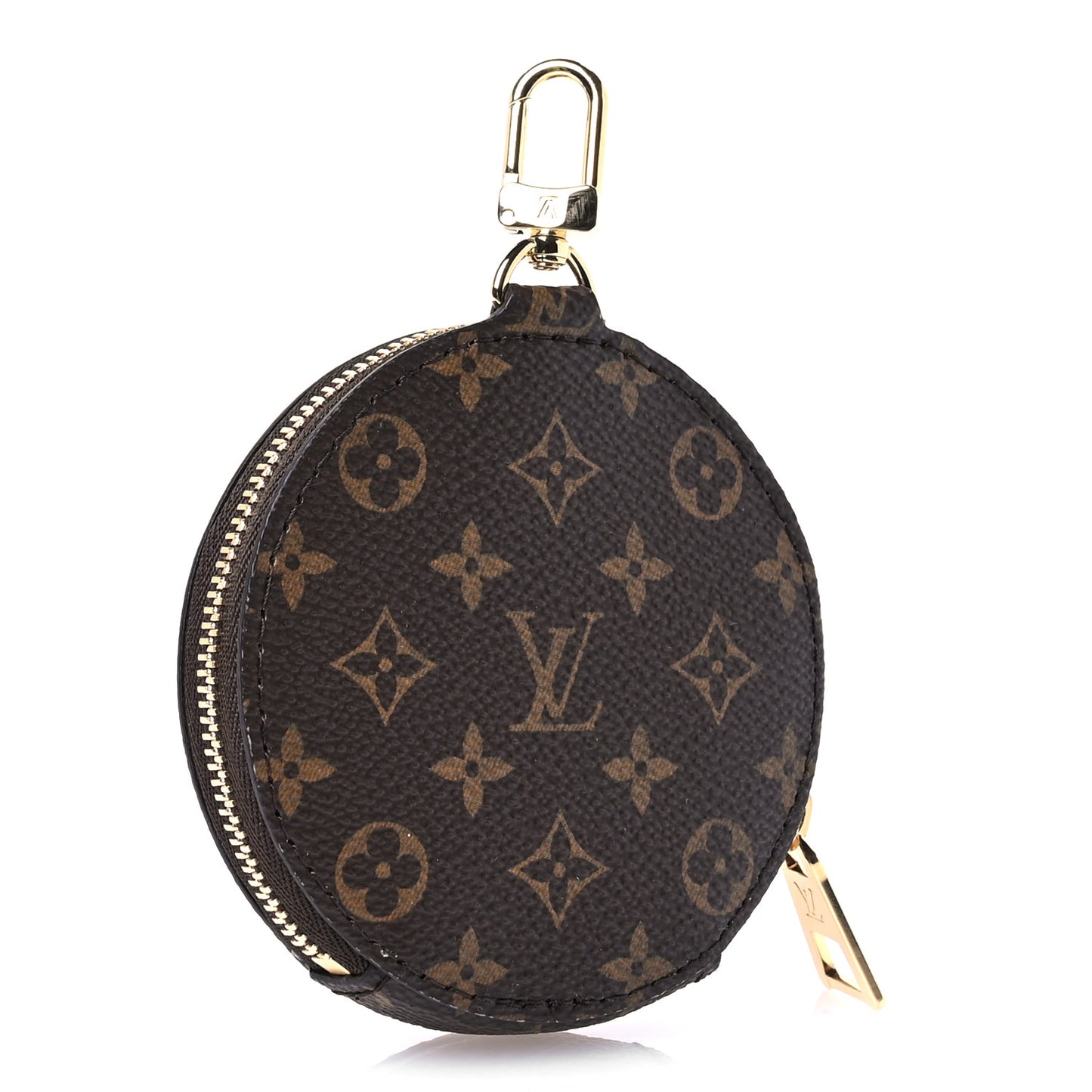 Monogram OnTheGo East West Round Coin Purse Red