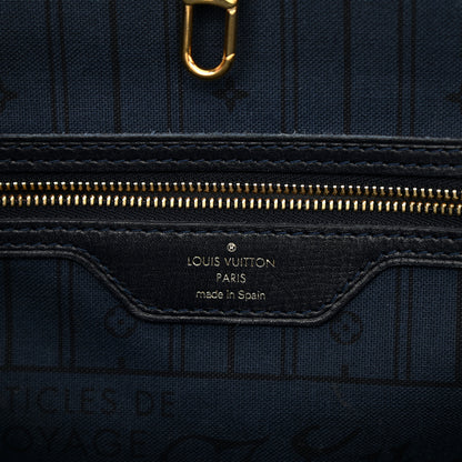 Louis Vuitton Monogram Idylle Neverfull MM Encre 6 of 19