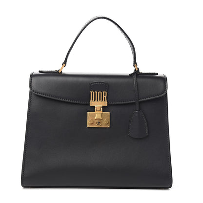 Christian Dior Calfskin Dioraddict Top Handle Black 1 of 9