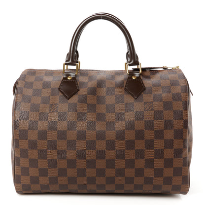 Louis Vuitton Damier Ebene Speedy 30 1 of 13