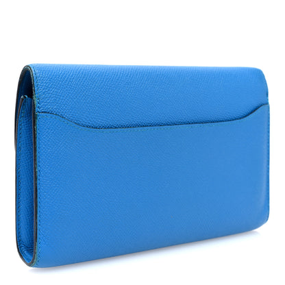 Hermes Epsom Constance Long Wallet Bleu Zanzibar 3 of 7