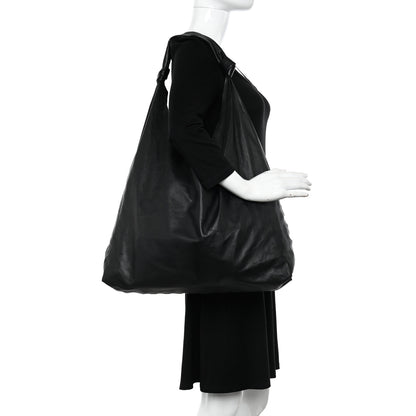 The Row Grained Calfskin Bindle Two Bag Black 2 of 9