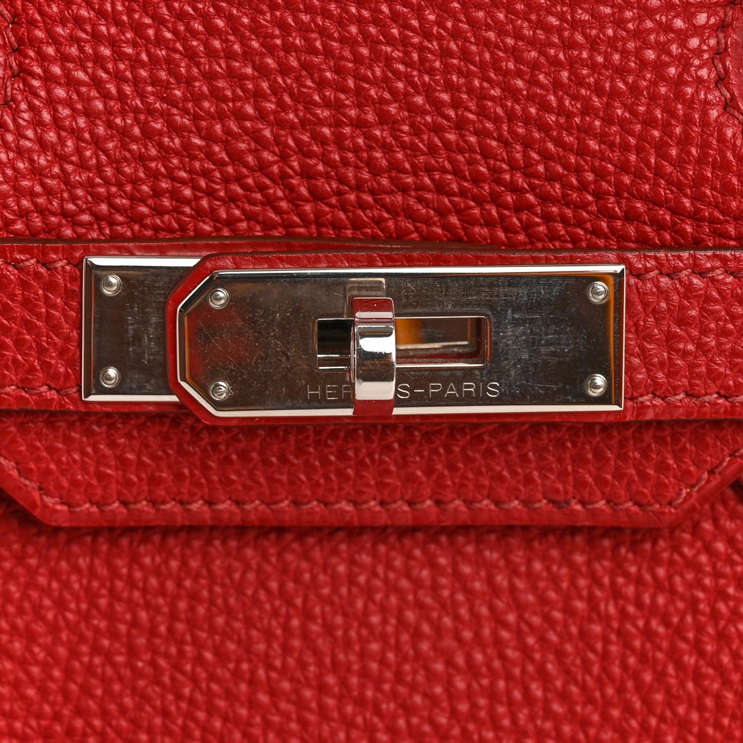 Togo Birkin 30 Rouge Garance