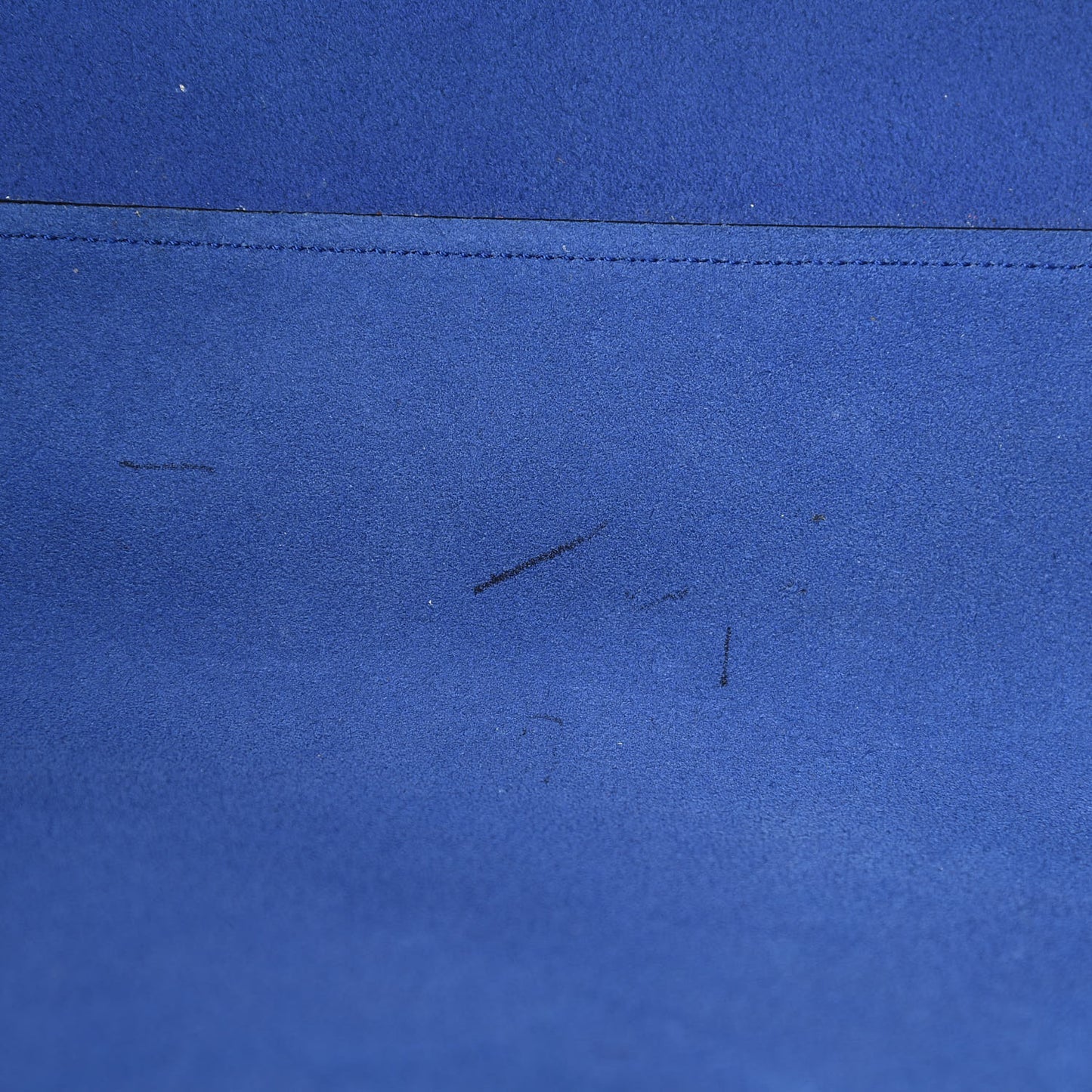 Calfskin Large Shopping Tote Ultramarine