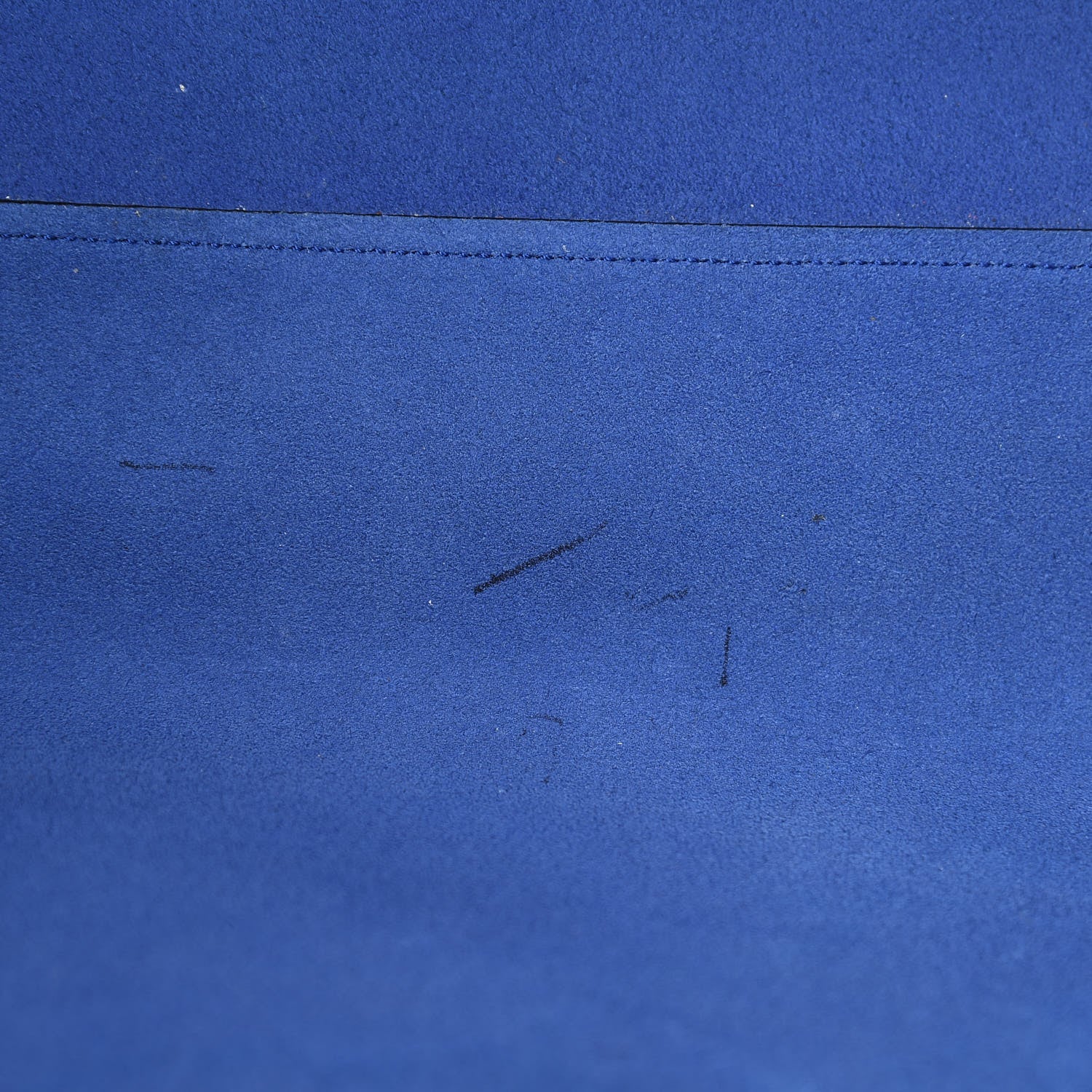 Saint Laurent Calfskin Large Shopping Tote Ultramarine 10 of 12