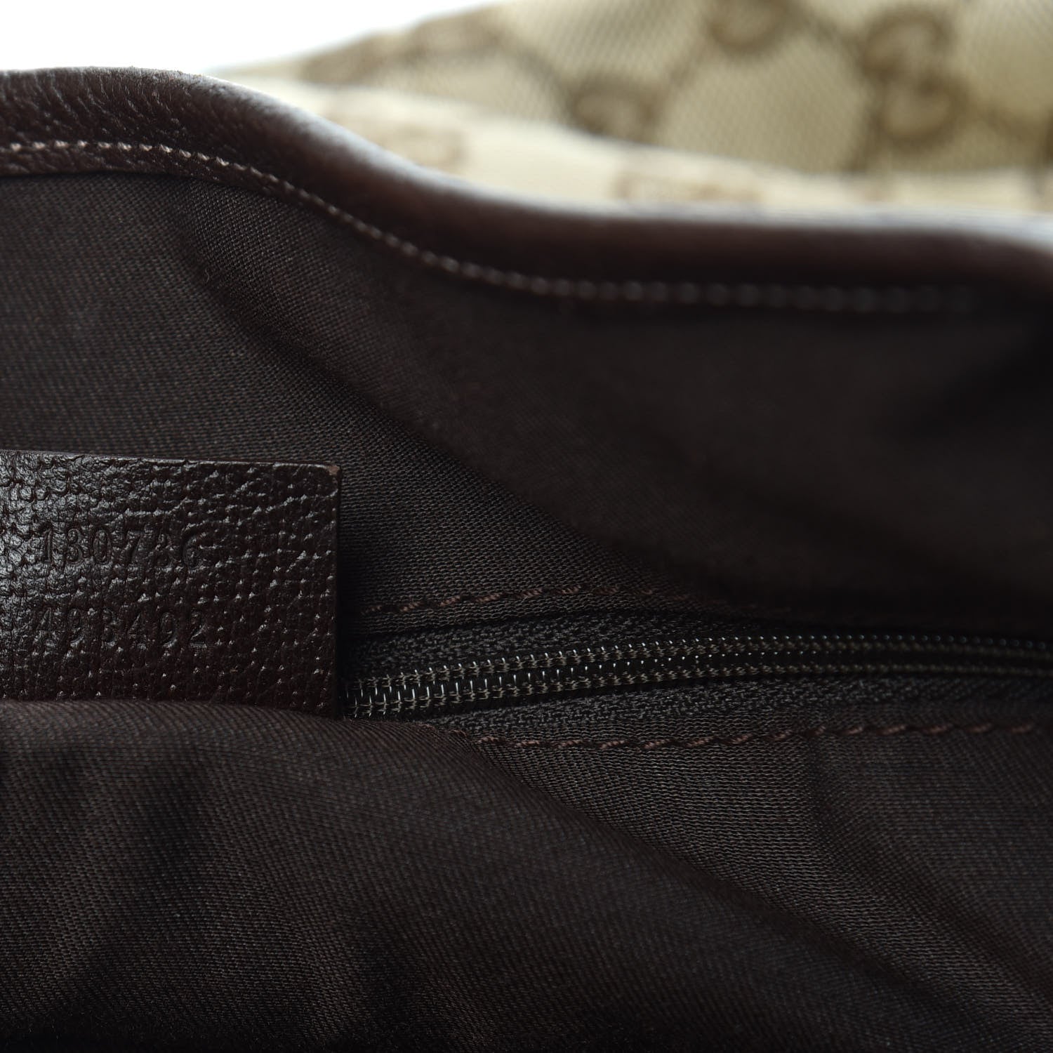 Gucci Monogram Medium Abbey Shoulder Bag Dark Brown 7 of 9