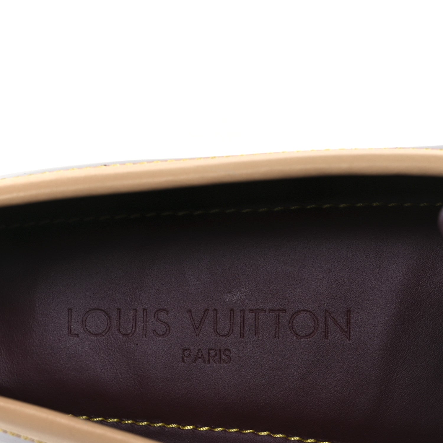 Louis Vuitton Vernis Zen Driving Loafers 36 Amarante 9 of 11