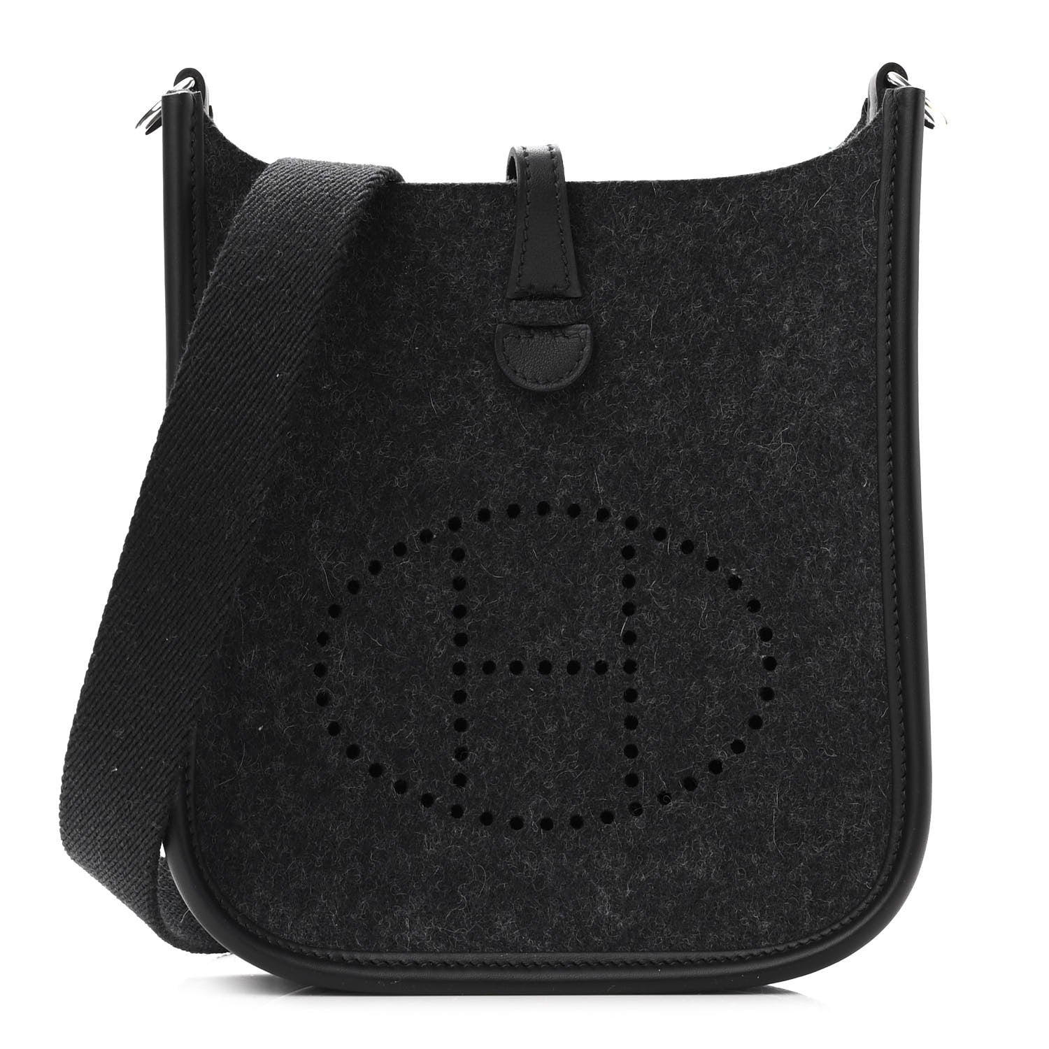 Hermes Feutre Swift Evelyne TPM Gris Moyen Black 1 of 11