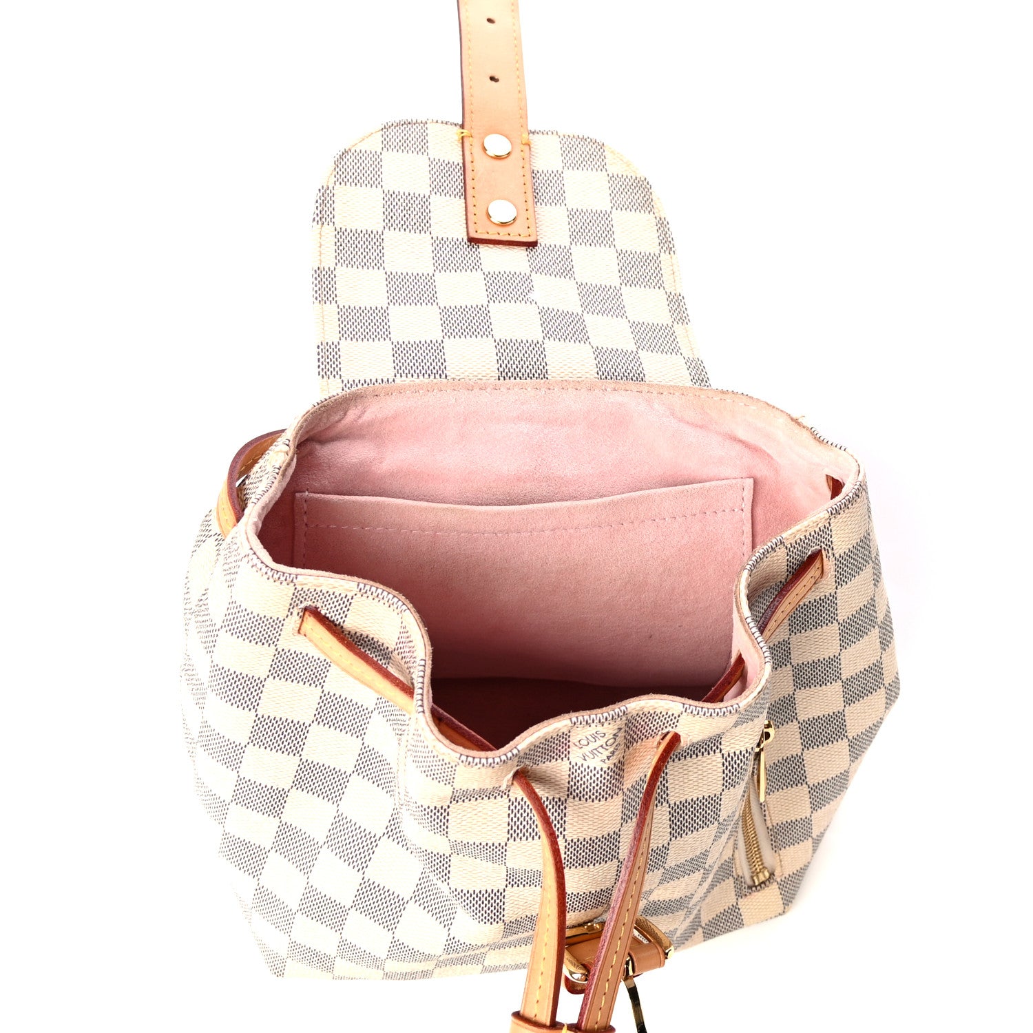 Louis Vuitton Damier Azur Sperone BB Backpack 4 of 4
