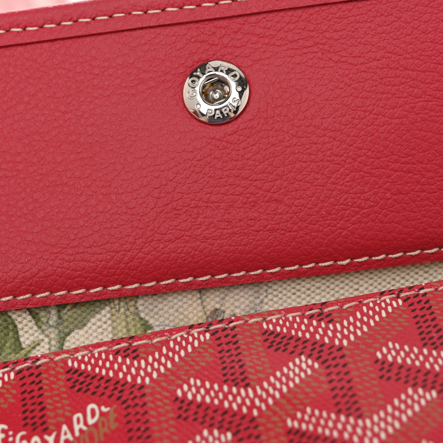 Goyard Goyardine Le Jardin Saint Louis PM Fuchsia 7 of 12