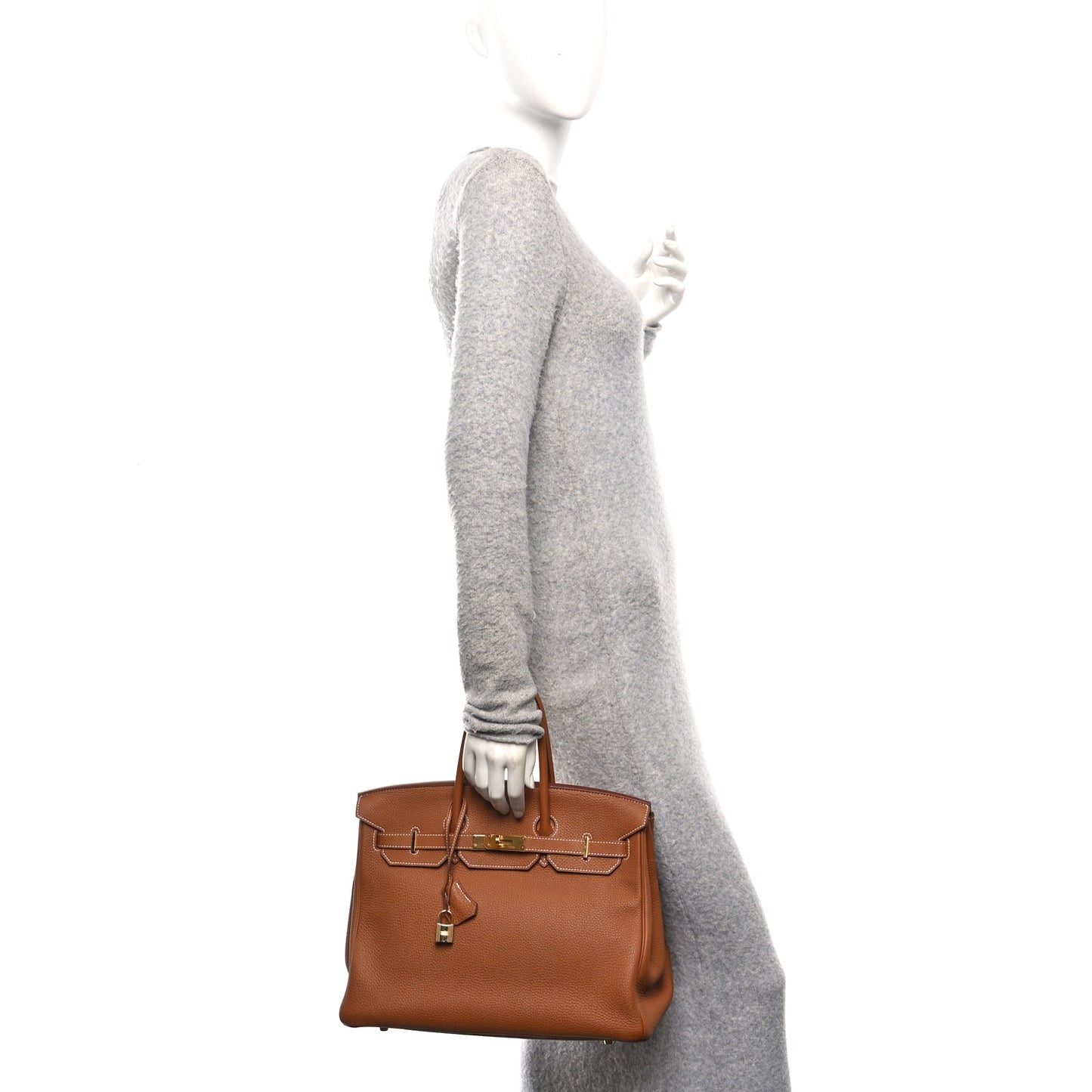 Togo Birkin 35 Gold