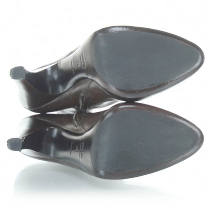 Prada Leather Ankle Boots 39 Brown 6 of 7