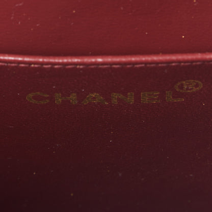 Chanel Lambskin Quilted XL Jumbo Single Flap Black 9 of 10
