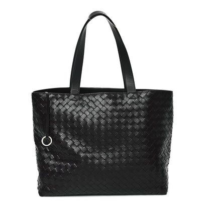 Bottega Veneta Calfskin Intrecciato Large Zipped Tote Fondant 1 of 10